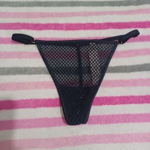 Victoria secret Shine Fishnet  V-String Panty